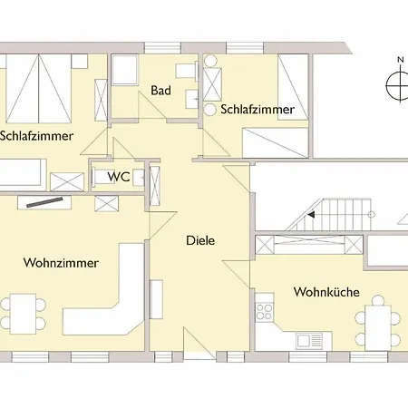 Hus-pellworm-1-ferienwohnung-meerestraum Apartament *